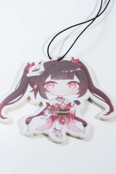 Hanging air freshener featuring Sparkle from Honkai Star Rail